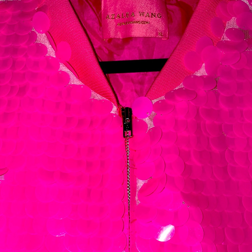 Sequin Bomber Jacket
